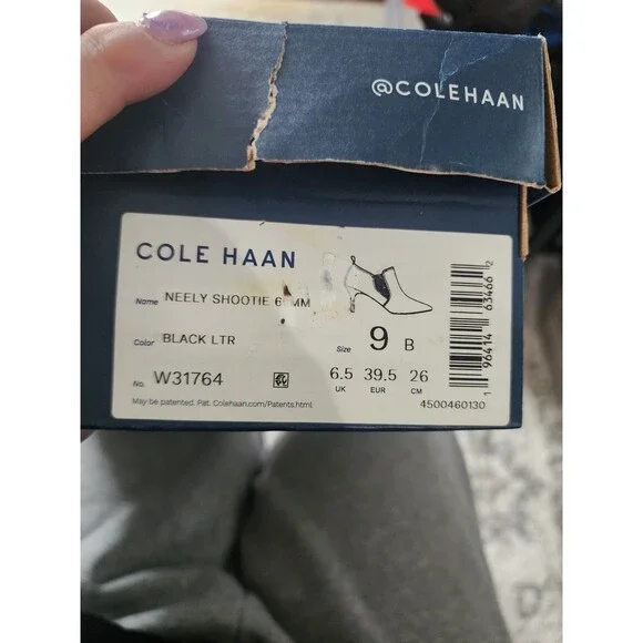 NEW Cole Haan Neely Shootie Women’s Heeled Chelsea Boots 9B Black MSRP $115 - Picture 7 of 8